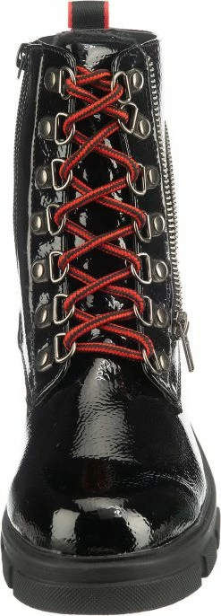 Ambellis Winter Lace-Up Booties -JYOKO-Shop ambellis winter lace up booties 3