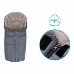 Babycab Winter-Fußsack Hella Für Babyschale, Tragewanne In Grau -JYOKO-Shop babycab winter fusssack hella fur babyschale tragewanne in grau 4