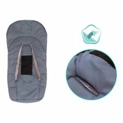 Babycab Winter-Fußsack Hella Für Babyschale, Tragewanne In Grau -JYOKO-Shop babycab winter fusssack hella fur babyschale tragewanne in grau 6