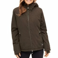 Bench Freizeit Jacken Andrea Winter Jacket Women Brown