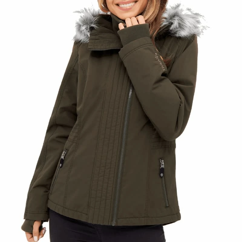 Bench Freizeit Jacken Marie Winter Jacket Women Green 1 Bench Freizeit Jacken Marie Winter Jacket Women Green