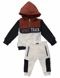 Dirkje 2tlg Set Herbst, Winter In Blau Weiß