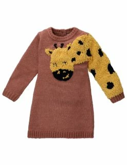 Dirkje Kleid Herbst, Winter In Altrosa