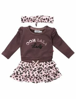 Dirkje Kleid Herbst, Winter In Braun