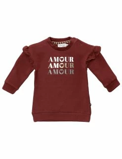 Dirkje Kleid Herbst, Winter In Rot