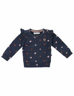 Dirkje Shirt Langarm Herbst, Winter In Navy