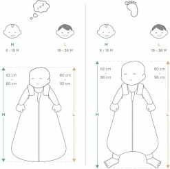 Ergobaby Babyschlafsack On The Move (6-18 M) 2.5 TOG Winter - Daisies -JYOKO-Shop ergobaby babyschlafsack on the move 6 18 m 2 5 tog winter daisies 4