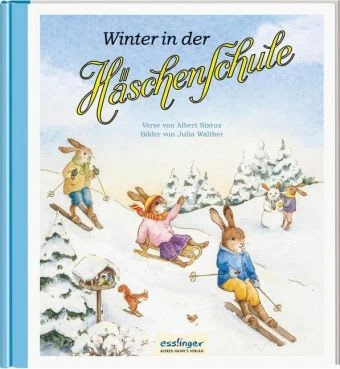 Esslinger Die Häschenschule - Winter In Der Häschenschule In Bunt 1 Esslinger Die Häschenschule - Winter In Der Häschenschule In Bunt