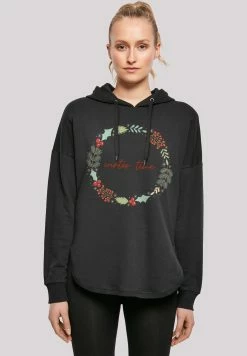 F4NT4STIC Oversized Hoodie Winter Time In Schwarz 9 F4NT4STIC Oversized Hoodie Winter Time In Schwarz -JYOKO-Shop f4nt4stic oversized hoodie winter time in schwarz 2