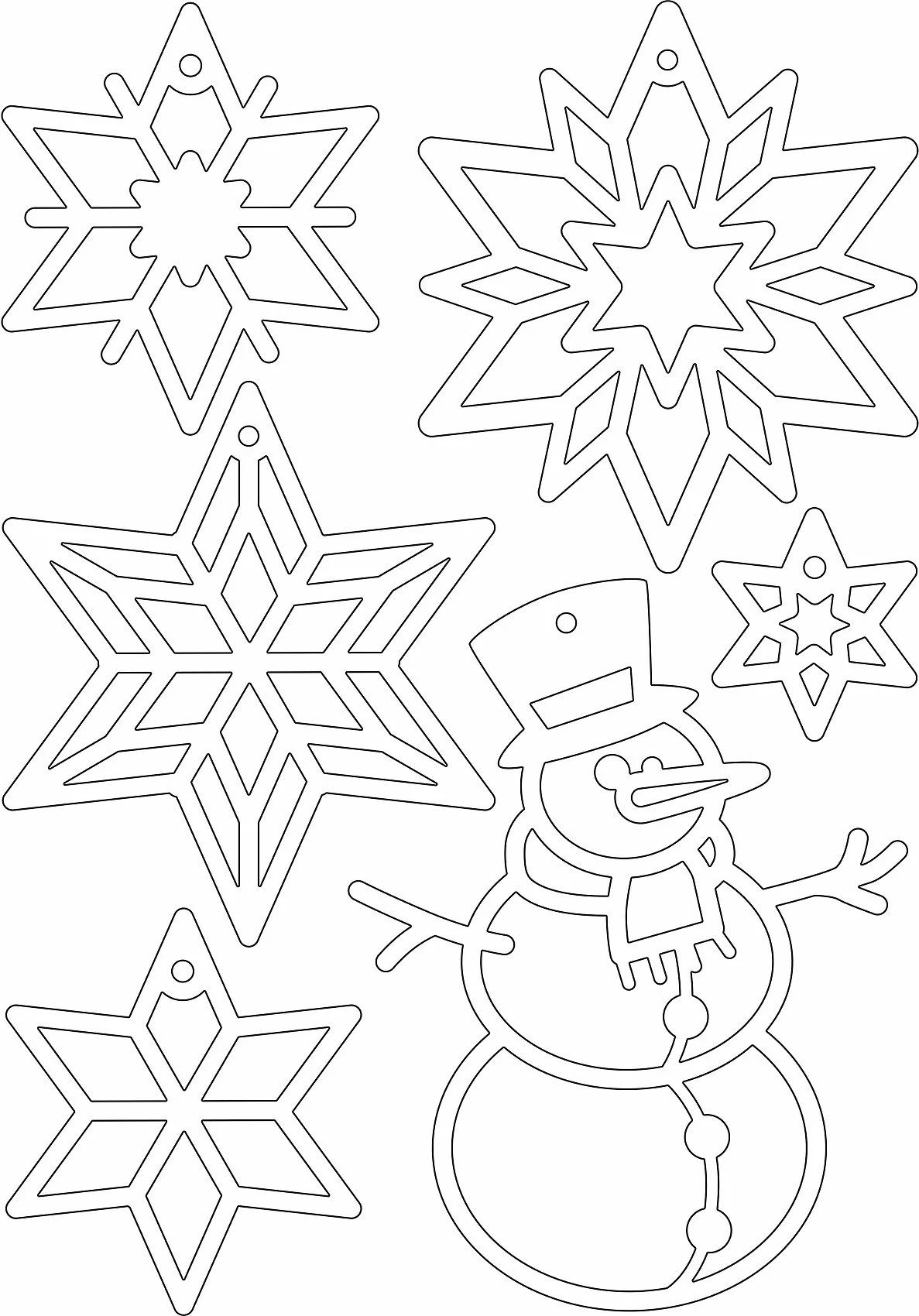 FOLIA Transparent-Bilder Bastelset WINTER, 25x35cm 2 FOLIA Transparent-Bilder Bastelset WINTER, 25x35cm – Bild 2