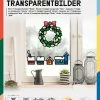 FOLIA Transparent-Bilder Bastelset WINTER, 25x35cm