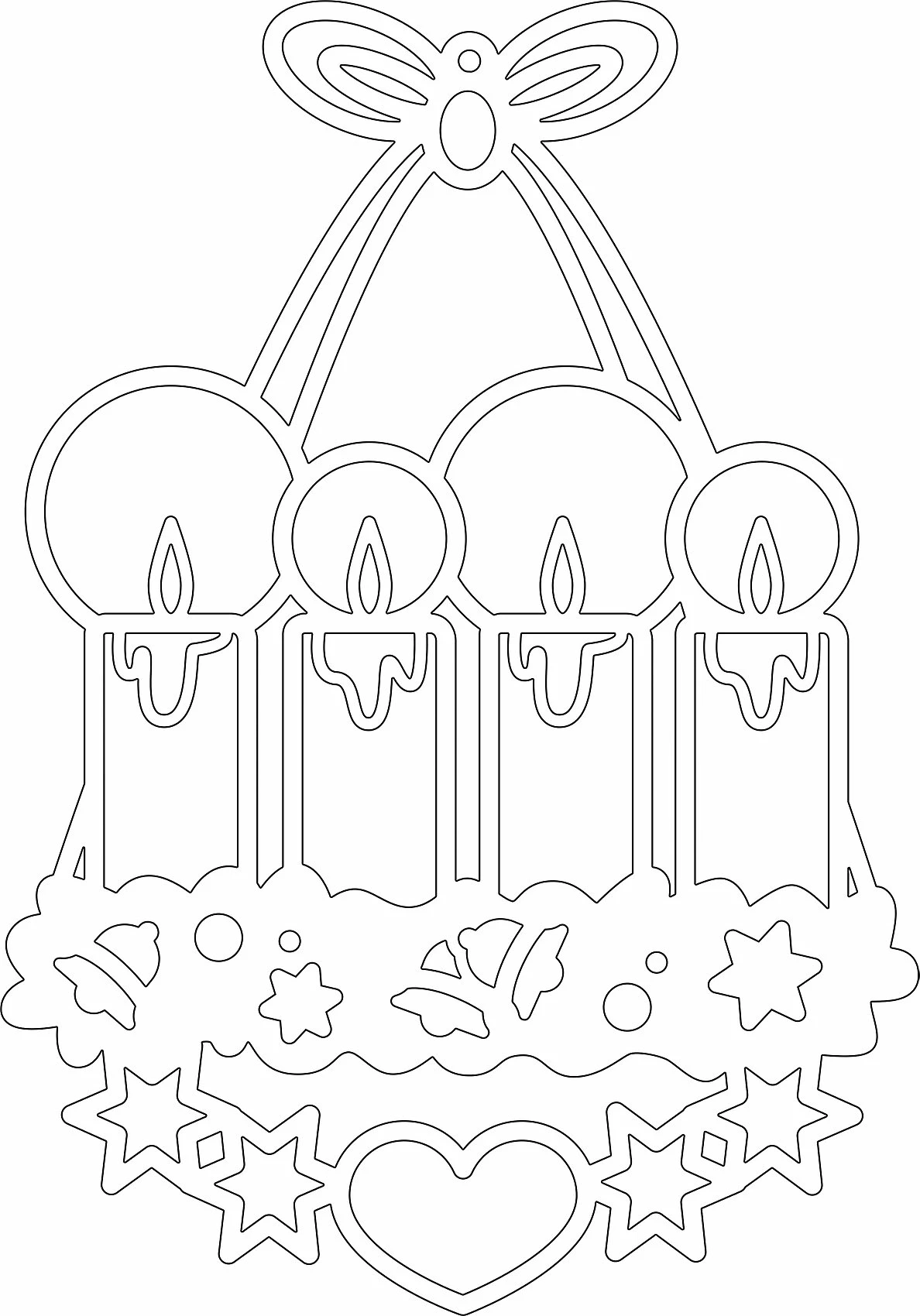 FOLIA Transparent-Bilder Bastelset WINTER, 25x35cm 3 FOLIA Transparent-Bilder Bastelset WINTER, 25x35cm – Bild 3