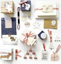 FOLIA Verpackungs Set WINTER WONDERLAND, 38-teilig