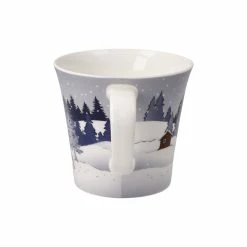 Goebel Coffee-/Tea Mug " Winter Woods " In Winter Woods -JYOKO-Shop goebel coffee tea mug winter woods in winter woods 2