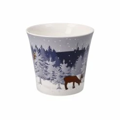 Goebel Coffee-/Tea Mug " Winter Woods " In Winter Woods -JYOKO-Shop goebel coffee tea mug winter woods in winter woods 4