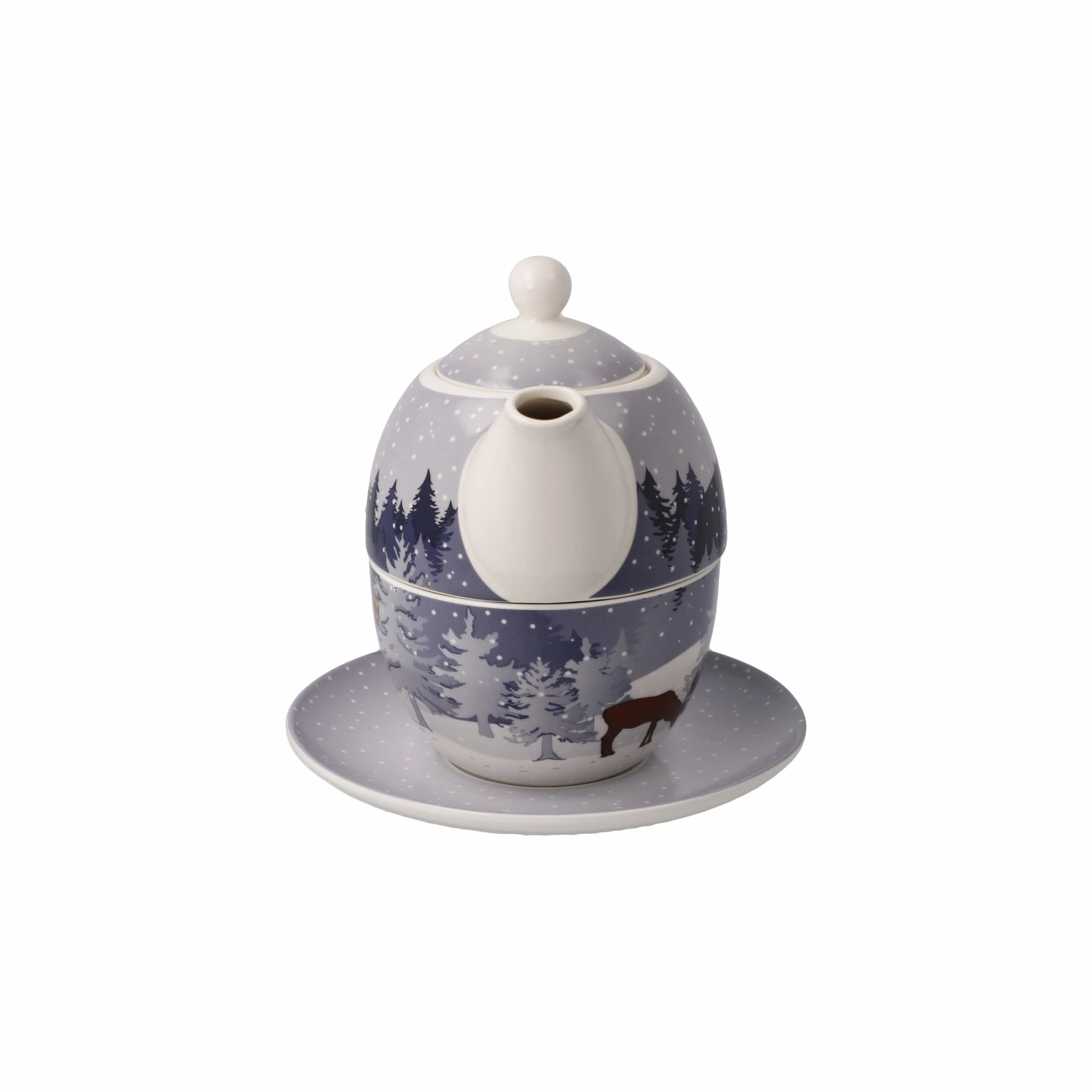 Goebel Tea For One " Winter Woods " In Winter Woods 5 Goebel Tea For One " Winter Woods " In Winter Woods – Bild 5