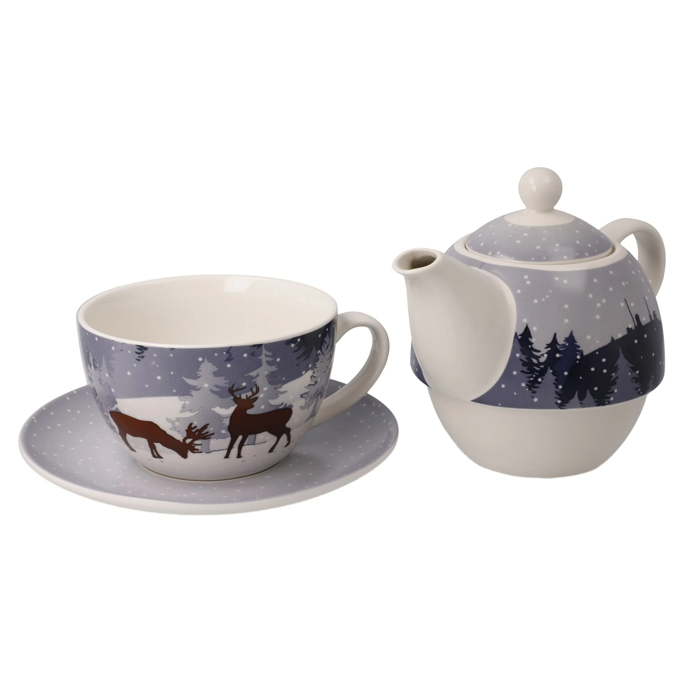 Goebel Tea For One " Winter Woods " In Winter Woods 8 Goebel Tea For One " Winter Woods " In Winter Woods – Bild 8