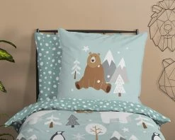 GOOD MORNING Kinder-Wendebettwäsche "Winter" Renforcé Mit Reißverschluss, 135 X 200... 7 GOOD MORNING Kinder-Wendebettwäsche "Winter" Renforcé Mit Reißverschluss, 135 X 200... -JYOKO-Shop good morning kinder wendebettwasche winter renforce mit reissverschluss 135 x 200 3