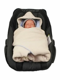 JYOKO-Shop -JYOKO-Shop hobea winter einschlagdecke in beige grau l 70 x b 70 cm 1