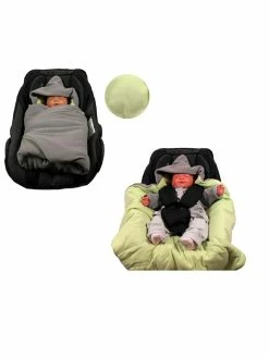 HOBEA Winter-Einschlagdecke In Grün/ Grau - (L)70 X (B)70 Cm -JYOKO-Shop hobea winter einschlagdecke in grun grau l 70 x b 70 cm 2