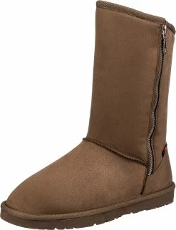 Inselhauptstadt Cozy Winter Booties Mit Zipper Winterstiefel