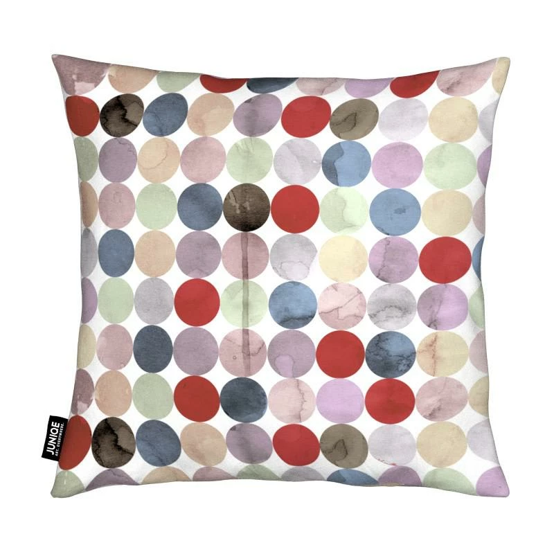 Juniqe Kissen "Winter Polka Dots" In Bunt 2 Juniqe Kissen "Winter Polka Dots" In Bunt – Bild 2