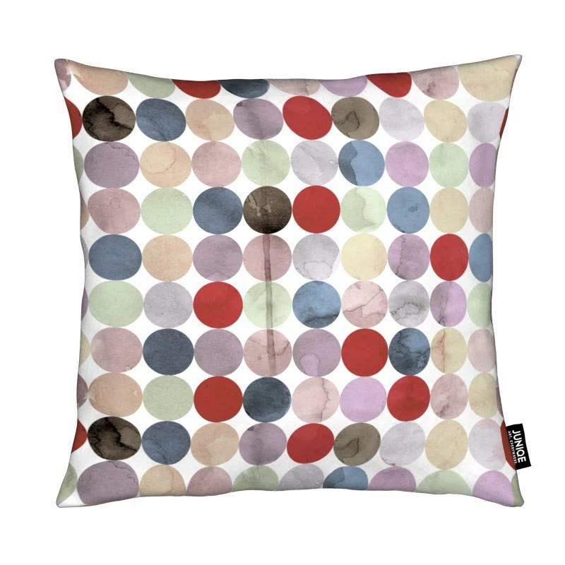 Juniqe Kissen "Winter Polka Dots" In Bunt 1 Juniqe Kissen "Winter Polka Dots" In Bunt