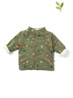 Little Green Radicals Wende-Übergangsjacke "Winter Woods" In Grün