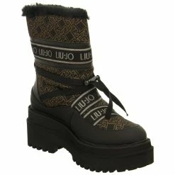 Liu Jo Winter Boots In Braun -JYOKO-Shop liu jo winter boots in braun 4