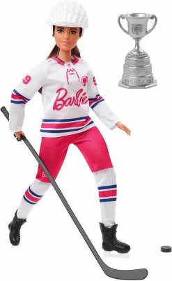 Alternative view of MATTEL Barbie Winter Sport Eishockey Spielerin Puppe