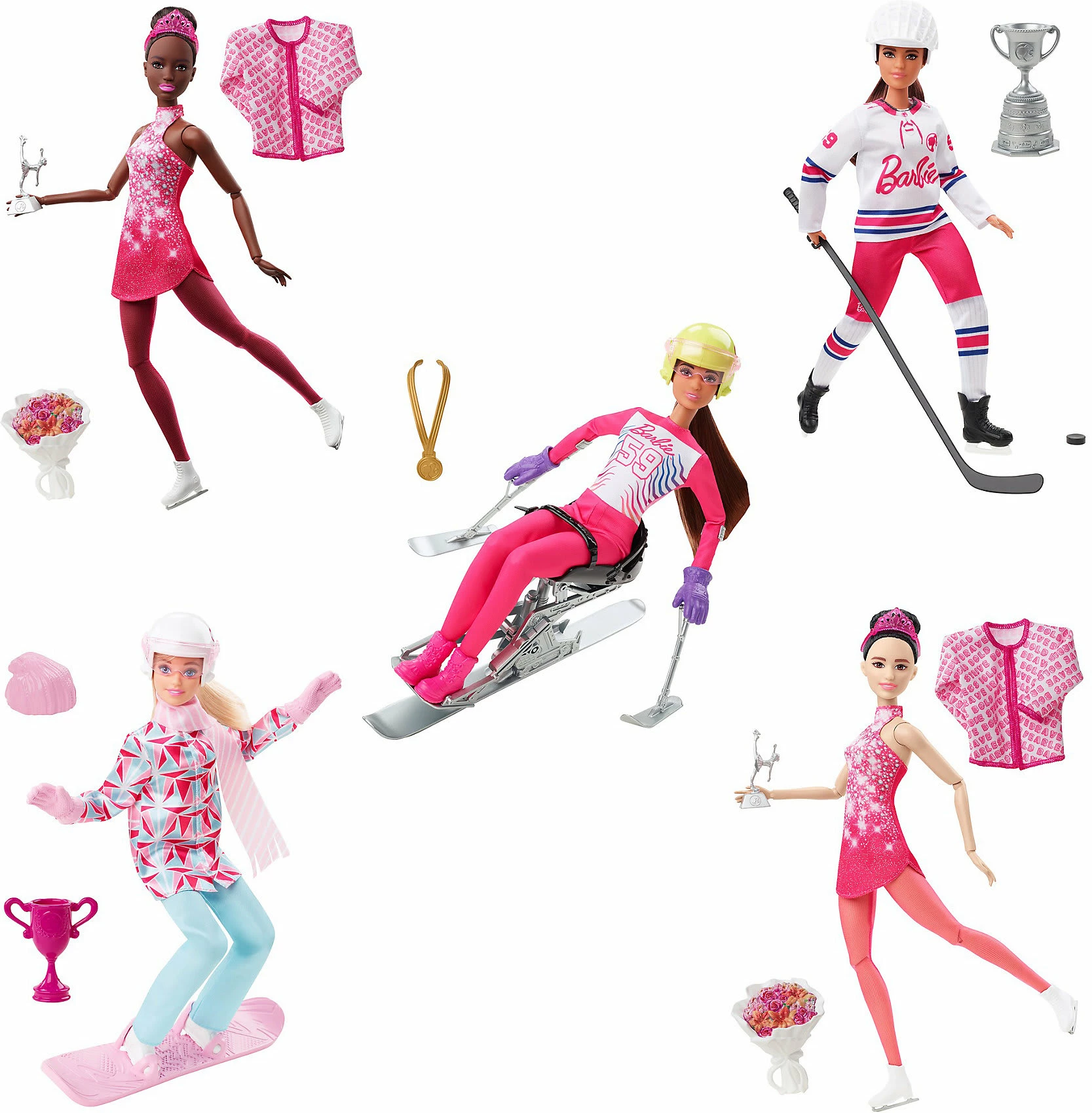MATTEL Barbie Winter Sport Eishockey Spielerin Puppe 7 MATTEL Barbie Winter Sport Eishockey Spielerin Puppe – Bild 7