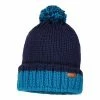 Maximo Winter-Strickmütze Bommel In Blau