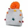 Maximo Winter-Strickmütze Bommel In Grau