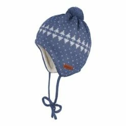 Maximo Winter-Strickmütze In Blau