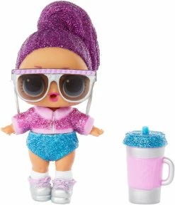 MGA L.O.L. Surprise Winter Chill Spaces Playset With Doll - Bling Queen -JYOKO-Shop mga l o l surprise winter chill spaces playset with doll bling queen 2