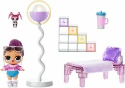 MGA L.O.L. Surprise Winter Chill Spaces Playset With Doll - Bling Queen -JYOKO-Shop mga l o l surprise winter chill spaces playset with doll bling queen 3