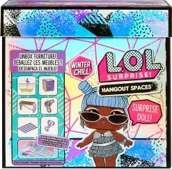 MGA L.O.L. Surprise Winter Chill Spaces Playset With Doll - Ice -JYOKO-Shop mga l o l surprise winter chill spaces playset with doll ice 4
