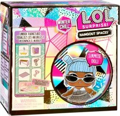MGA L.O.L. Surprise Winter Chill Spaces Playset With Doll - Ice -JYOKO-Shop mga l o l surprise winter chill spaces playset with doll ice 5
