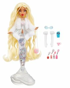 Alternative view of MGA Mermaze Mermaidz Winter Waves Doll - Gwen