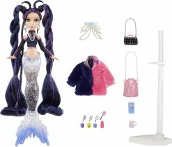 MGA Mermaze Mermaidz Winter Waves Doll - Nera -JYOKO-Shop mga mermaze mermaidz winter waves doll nera 2