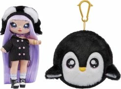 MGA Na! Na! Na! Surprise 2-in-1 Winter Theme- Lavender Penguin