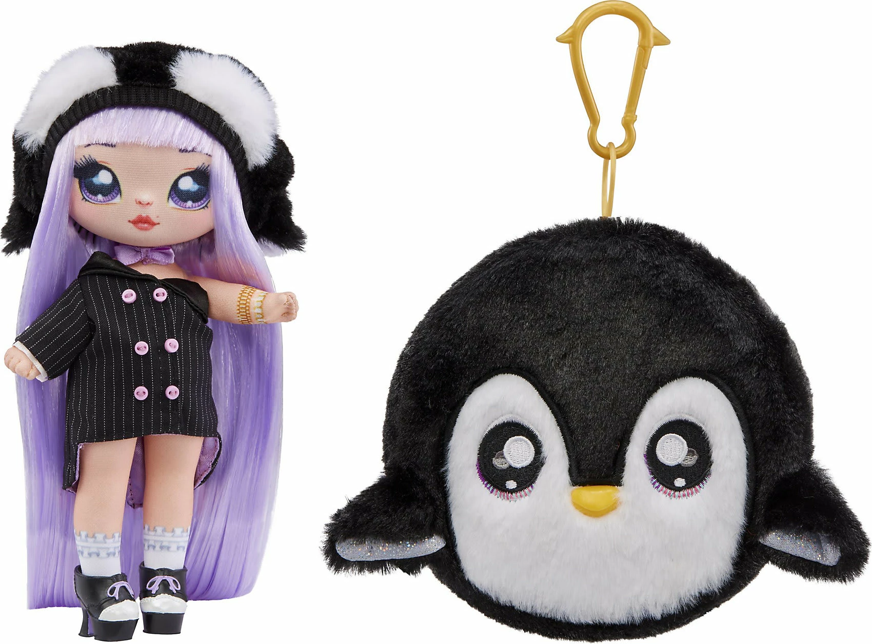 MGA Na! Na! Na! Surprise 2-in-1 Winter Theme- Lavender Penguin 1 MGA Na! Na! Na! Surprise 2-in-1 Winter Theme- Lavender Penguin