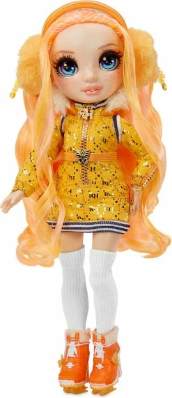 JYOKO-Shop -JYOKO-Shop mga rainbow high fashion winter break doll poppy rowan orange 1