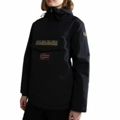 Napapijri Freizeit Jacken Rainforest Winter 5 Jacket Women Black