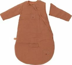 NATTOU SUSIE & BONNIE Schlafsack 70 Cm Winter Wickeln Rost Mit Ärmel TOG 2