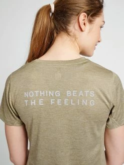 Newline T-Shirt S/S Women Statement T-Shirt S/S In WINTER TWIG MELANGE -JYOKO-Shop newline t shirt s s women statement t shirt s s in winter twig melange 3