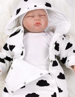 Nini Schneeanzug Herbst, Winter In Weiß Schwarz 11 Nini Schneeanzug Herbst, Winter In Weiß Schwarz -JYOKO-Shop nini schneeanzug herbst winter in weiss schwarz 5