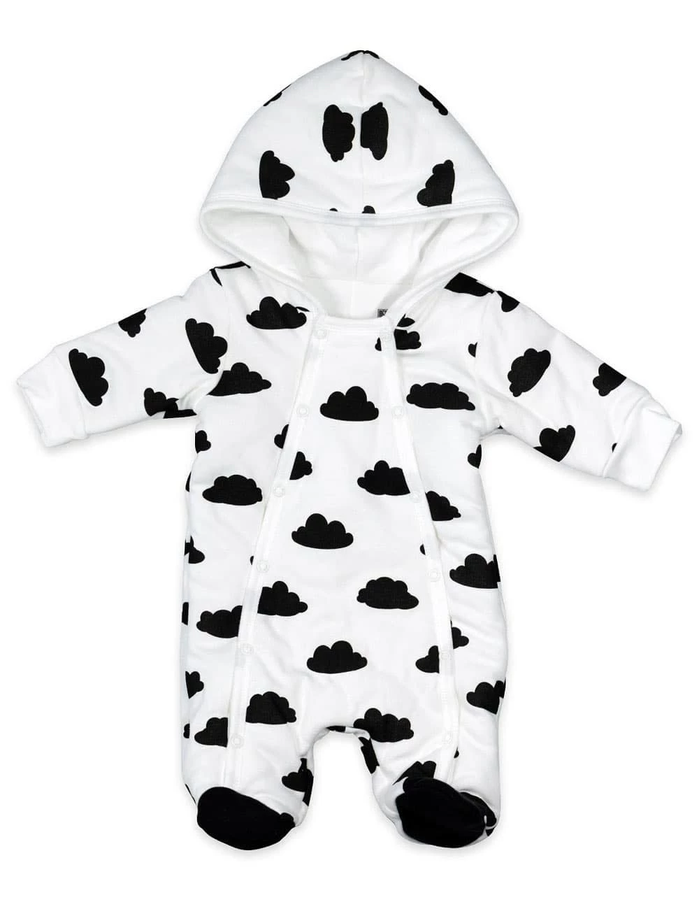 Nini Schneeanzug Herbst, Winter In Weiß Schwarz 1 Nini Schneeanzug Herbst, Winter In Weiß Schwarz