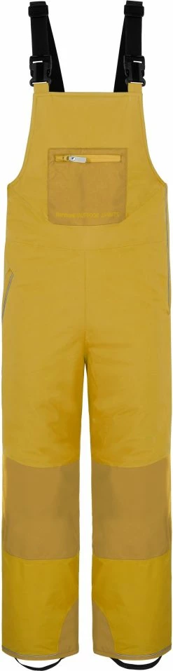 Normani Outdoor Sports Kinder Winter Latzhose „Paulatuk“ In Gelb