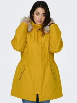 ONLY CARMAKOMA Parka Mantel Winter Jacke Große Übergröße Curvy Plus Size In Gelb 10 ONLY CARMAKOMA Parka Mantel Winter Jacke Große Übergröße Curvy Plus Size In Gelb -JYOKO-Shop only carmakoma parka mantel winter jacke grosse ubergrosse curvy plus size in gelb 3